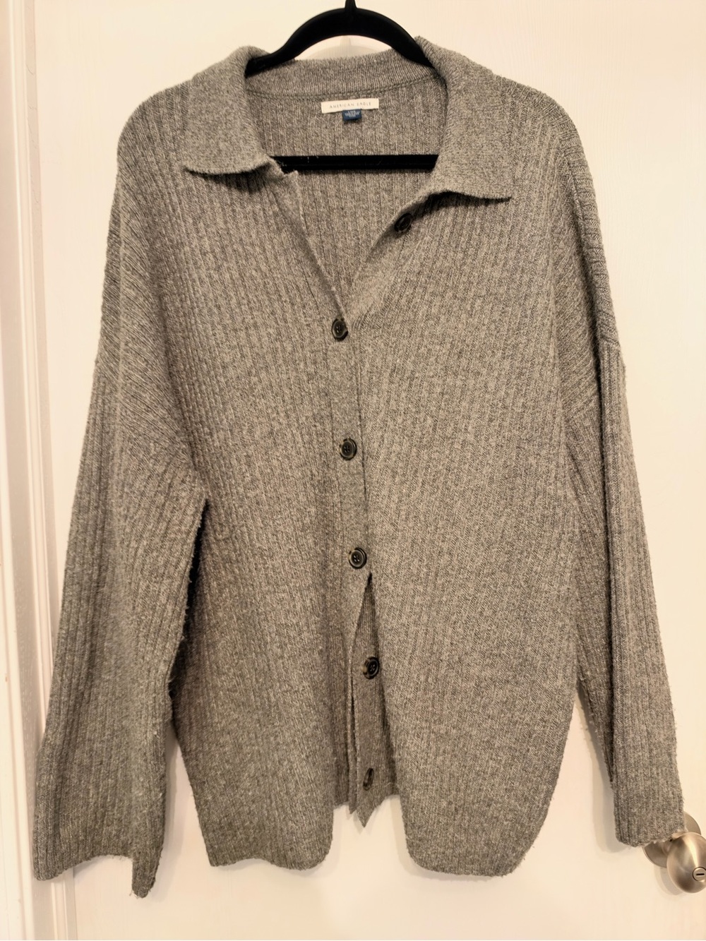 American Eagle Oversized Button Up Cardigan